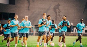 De eerste training van het seizoen